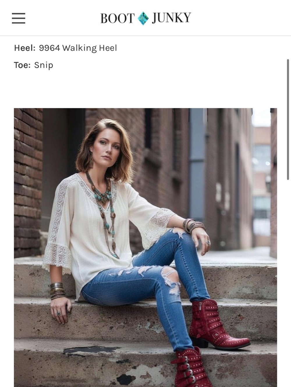 Old Gringo Red Jaylene - Picture 2 of 14